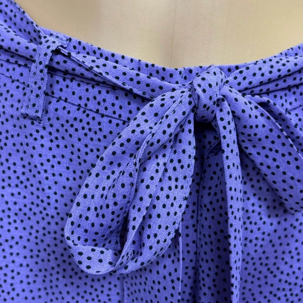 Love for Humanity Purple Polka Dot‎ Skort
